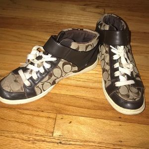 COACH ZOEY SNEAKERS 8.5